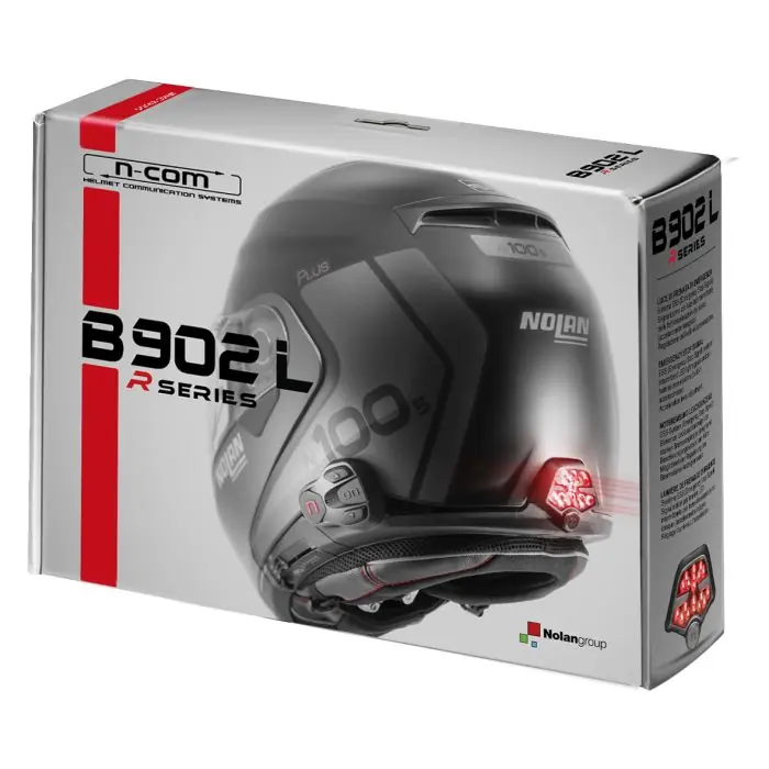 Nolan N-Com B902L R für N100-5 PLUS, N104 EVO ABSOLUTE, N90-3, N80-8, N-70-2 GT X, N44 EVO, N40 FULL -5 GT -4 Letzte Chance