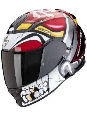 Top-Preis SCORPION Integralhelm EXO-491 PIRATE Rot ECE 22.06