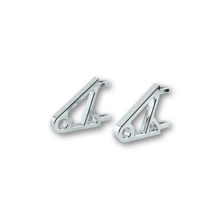 HIGHSIDER CNC Alu Lampenhalter XS, verchromt, (Paar) Angebot