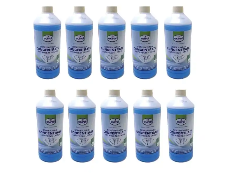 Echt 10x 1 Liter Winter Scheibenreiniger Frostschutz Scheibenklar Konzentrat bis -22 Grad