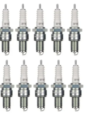 10x Zündkerze BP8ES Zündkerzen Set 10 Stück 10er Pack für Motorrad / Roller Wochenendangebot
