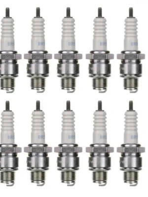 10x Zündkerze BR9HS Zündkerzen Set 10 Stück 10er Pack für Motorrad / Roller Neue Kollektion
