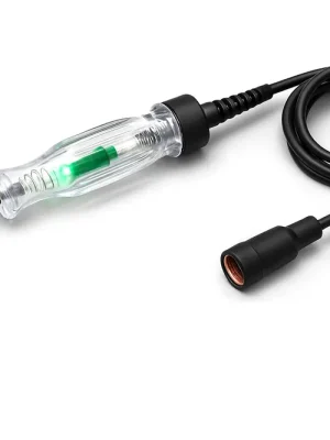 Digitaler Spannungsprüfer 6–24V inkl. Kabel für Roller Motorrad Auto Highlight