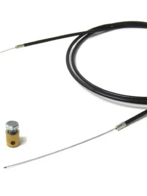 Top-Preis Universal Seilzug 2x Nippel Hülle Gaszug 2 Meter kürzbar für Roller / Moped