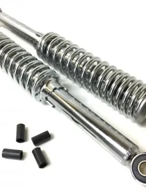 Neu Im Sortiment Stoßdämpfer Federbein Set 360mm Chrom Simson S50 S51 S63 S70 S83