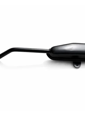 Ersatz Auspuff Auspuffanlage Piaggio Vespa Si altes Modell schwarz Top-Seller