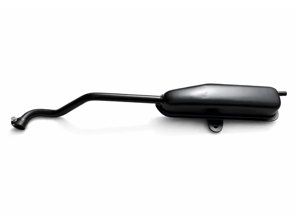Ersatz Auspuff Auspuffanlage Piaggio Vespa Si altes Modell schwarz Top-Seller
