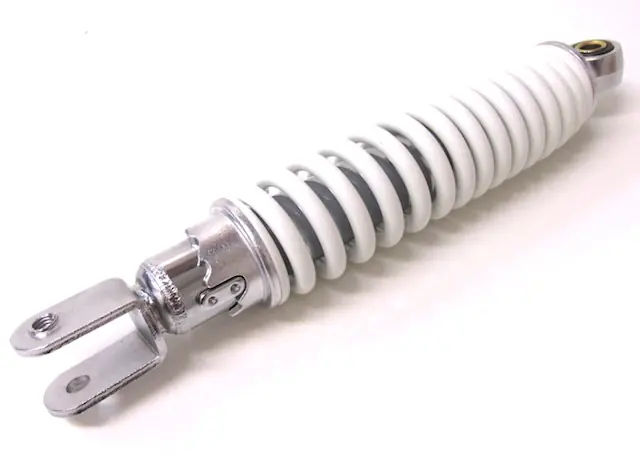 Kracherpreis Stoßdämpfer Federbein Dämpfer Weiß 265mm für Roller / Scooter