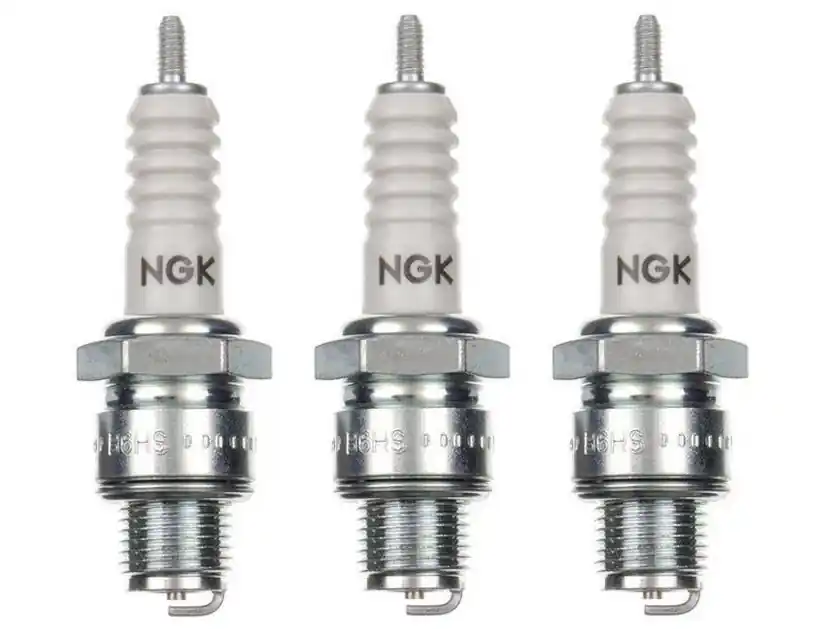 Begrenztes Angebot 3x NGK Zündkerze B6HS – 3er Set für Oldtimer & Klassiker Roller