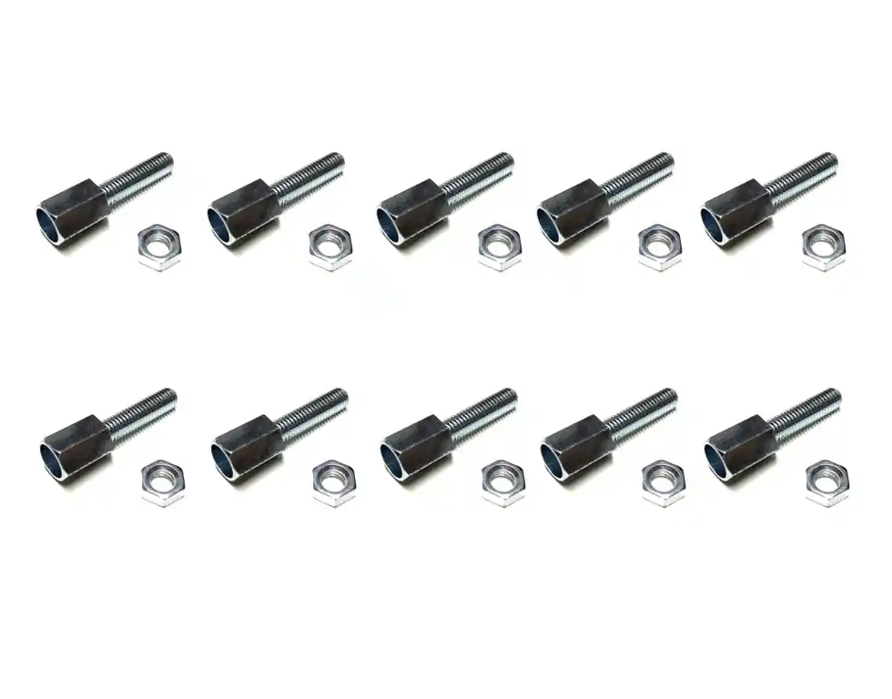 10x Zug Stellschraube Einstellschraube M5 x 20mm für Bowdenzug Kupplungszug Knallerangebot