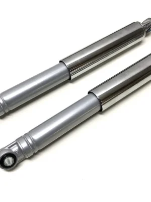 Günstig Stoßdämpfer Set 310mm 31cm Grau Chrom für DKW Simson Zündapp Mofa Moped