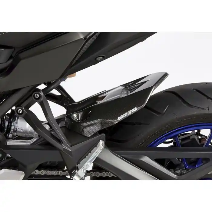 BODYSTYLE Raceline Hinterradabdeckung Carbon Look ABE passt für Yamaha Tracer 900 Zertifiziert
