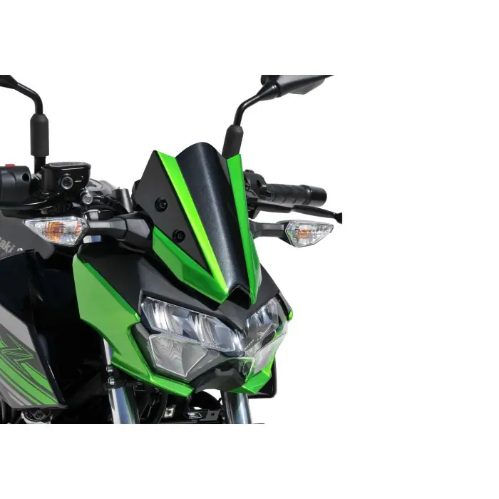 BODYSTYLE Sportsline Scheinwerferverkleidung unlackiert ABE passt für KAWASAKI Z400(19-21)/Z400(22-24) Geprüft