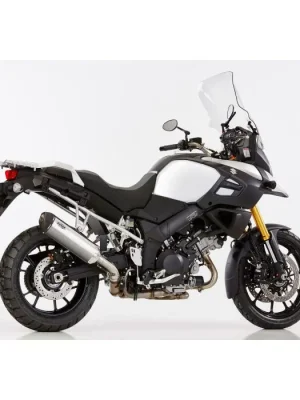 SHARK DSX-5 Auspuff silber EG-BE passt für SUZUKI V-Strom 1000(14-16) Sonderaktion