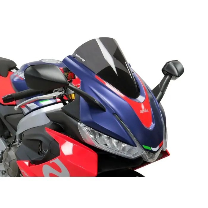 Sale BODYSTYLE Racing Cockpitscheibe schwarz getönt (durchsichtig) ABE passt für APRILIA RS 660(20-24)