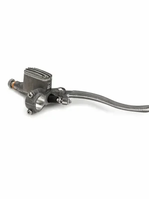 KustomTech Handbremszylinder 12mm DeLuxe Aluminium roh für Harley-Davidson Neue Ware