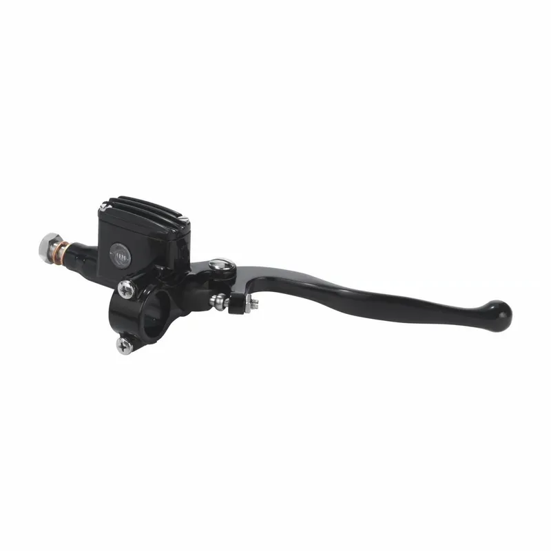 KustomTech Handbremszylinder Classic schwarz 14mm für Harley-Davidson mit TÜV! Begrenztes Angebot