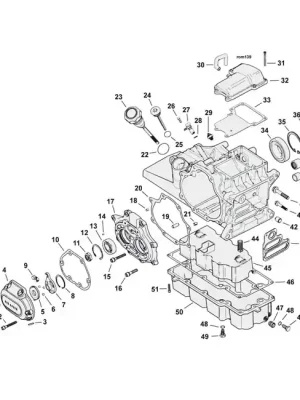 Dichtung Schaltarm 37101-84 A/B für Harley-Davidson Big Twin 79-84, XL 86-05 Günstig