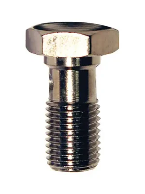 Markenprodukt Goodridge Banjoschraube für Bremsleitungen 3/8-24 Edelstahl für Harley-Davidson