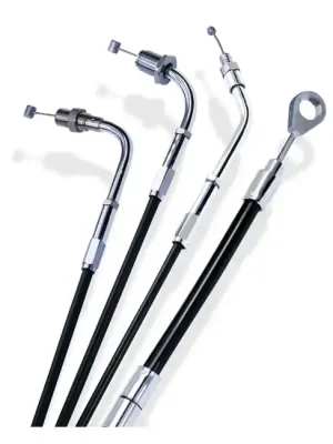 Nur Heute Barnett Rückholzug Schwarz 32" für Harley-Davidson Softail 01-15