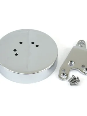 Wochenendangebot Staubschild Ratched Top Chrom für Harley-Davidson FL 52-79, FX 71-73