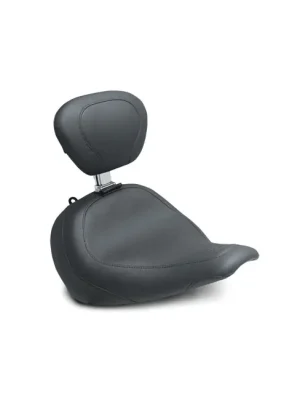 Direkt Vom Hersteller Mustang Wide Tripper Solo Sitz m. Lehne schwarz f. Harley-Davidson Fat Boy 18-21