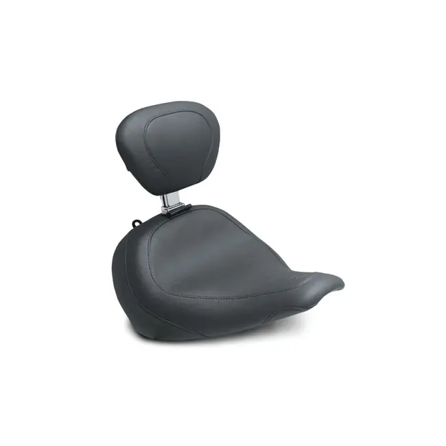 Direkt Vom Hersteller Mustang Wide Tripper Solo Sitz m. Lehne schwarz f. Harley-Davidson Fat Boy 18-21