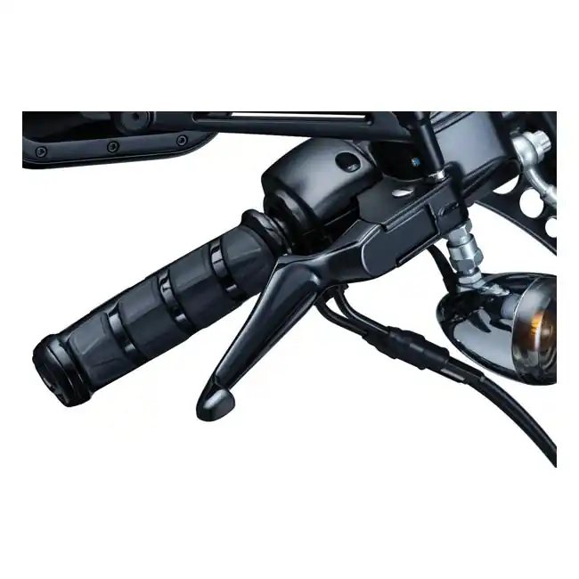 Küryakyn Boss Blade Brems & Kupplungshebel Schwarz für Harley-Davidson 96-17 Finale Aktion