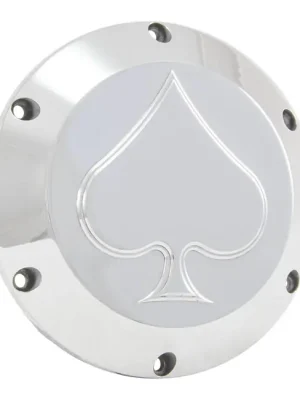 HKC Kupplungsdeckel Derby Cover Spade pol. f. Harley-Davidson Sportster 04-21 Neue Ware