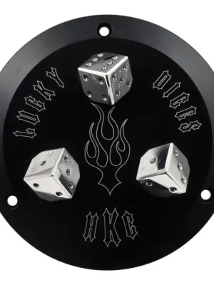 Highlight HKC Kupplungsdeckel Derby Cover L/D CC f. Harley-Davidson Big Twin 65-98