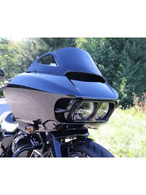 Rabatt Cultwerk Windshield Racing Schwarz für Harley-Davidson FLTR 15-22