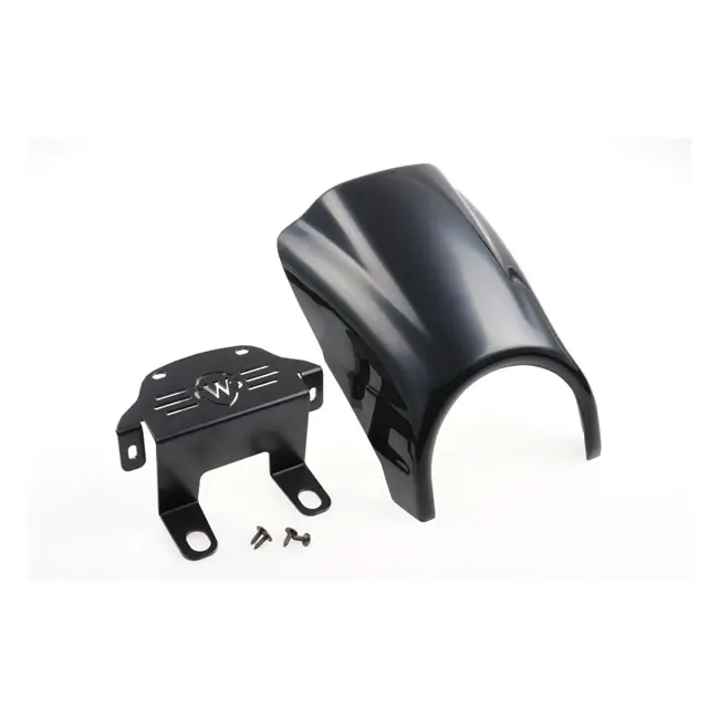 Cultwerk Lampenmaske Verkleidung Schwarz für Harley-Davidson Softail 18-22 Solange Der Vorrat Reicht