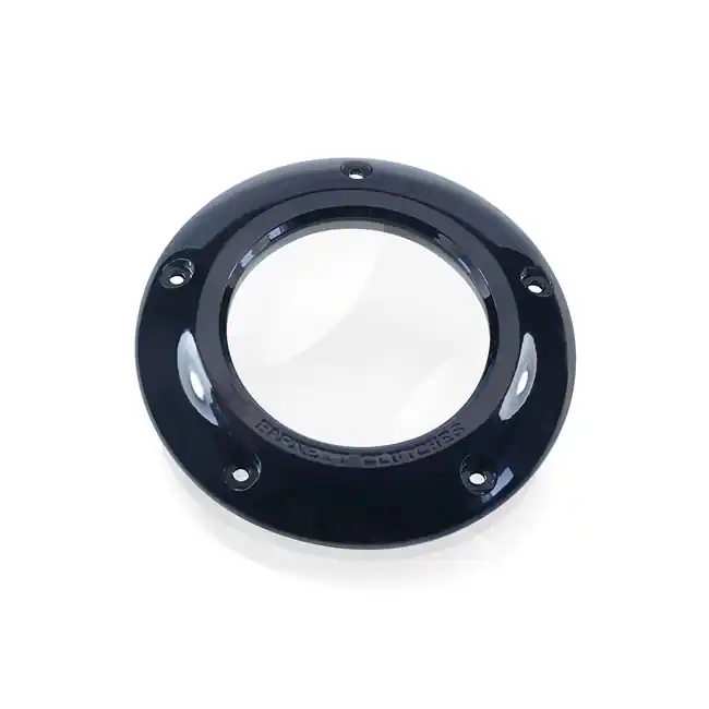 Barnett Clear Derby Cover Schwarz für Harley-Davidson Softail 18-21 Online Kaufen