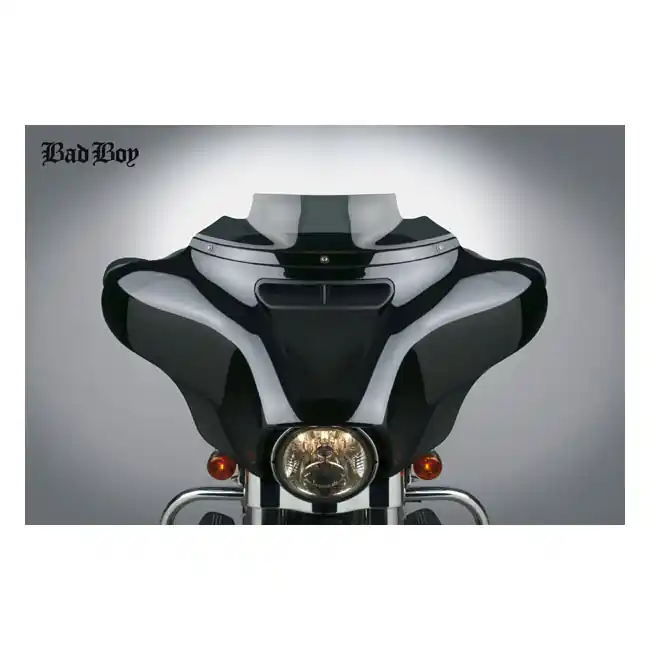Must-Have National Cycles Windshield Bad-Boy 4" smoke, für Harley-Davidson FLHT, FLHX 14-21