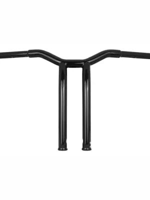 Burly Dominator Raked, 1 1/4" Lenker, 14" hoch, Schwarz-G, f. Harley-Davidson Angebot