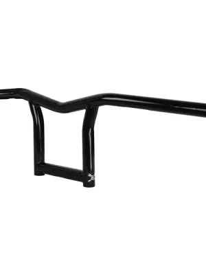 Neue Ware Burly Lenker The Sid, 8" hoch, Schwarz, f. Harley-Davidson