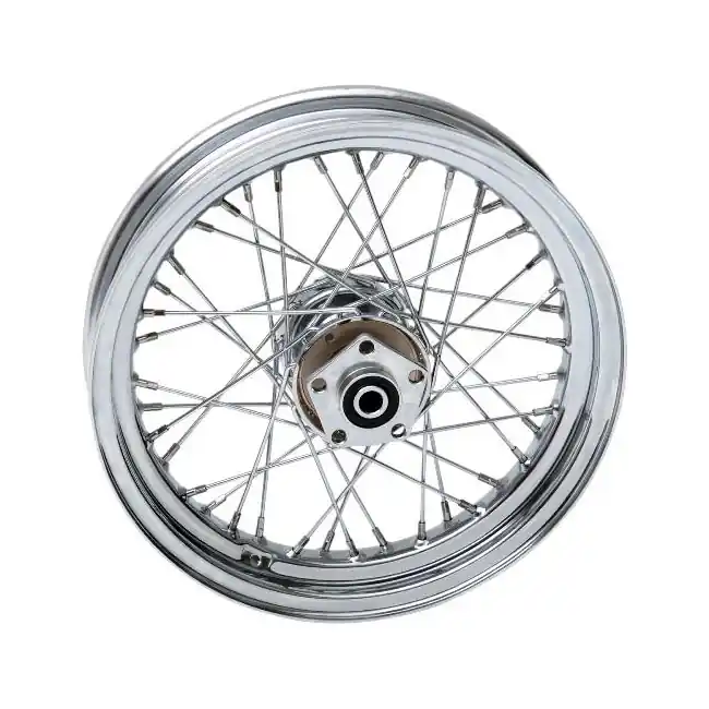 Speichenrad hinten Chrom 3x16" für Harley-Davidson FXST84-85, FX 82-86, FXR 82-85 Sonderangebot