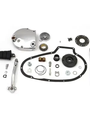Abverkauf Kicker-Kit, poliert, für Harley-Davidson XL 77-78 Kick & E-Start