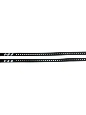 Roeg Zurrgurte 66cm lang, Schwarz-Weiß, für Harley-Davidson Echt