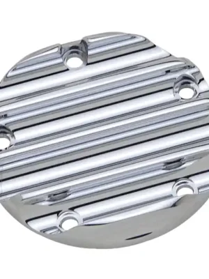 Nur Für Kurze Zeit Covingtons Point Cover Finned Chrom, für Harley-Davidson Twin Cam 99-17