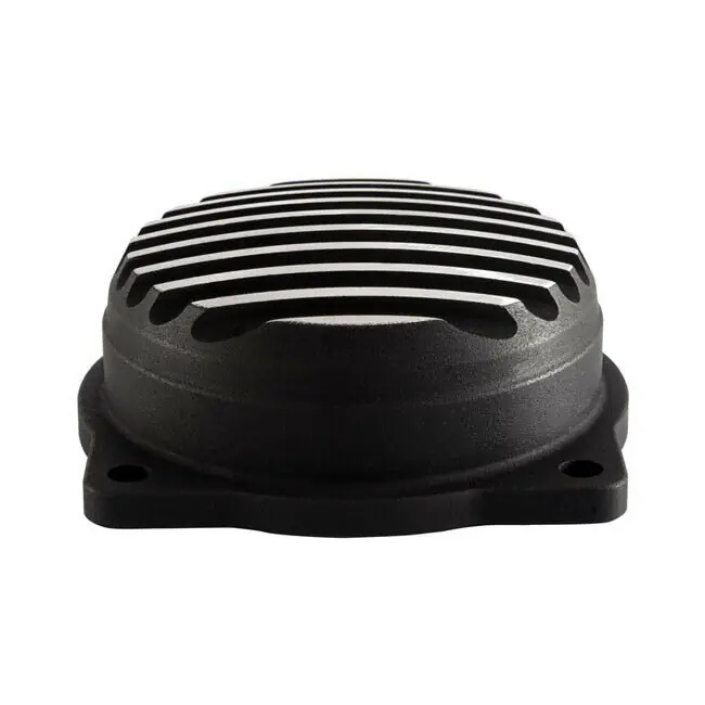 Finale Aktion Motone Abdeckung Finned CV-Vergaser, Aluminium Schwarz, für Harley-Davidson