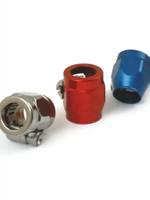 1 Goodridge Schlauchschelle, Blau, 1/4" - 5/16", f. Harley Davidson Billig