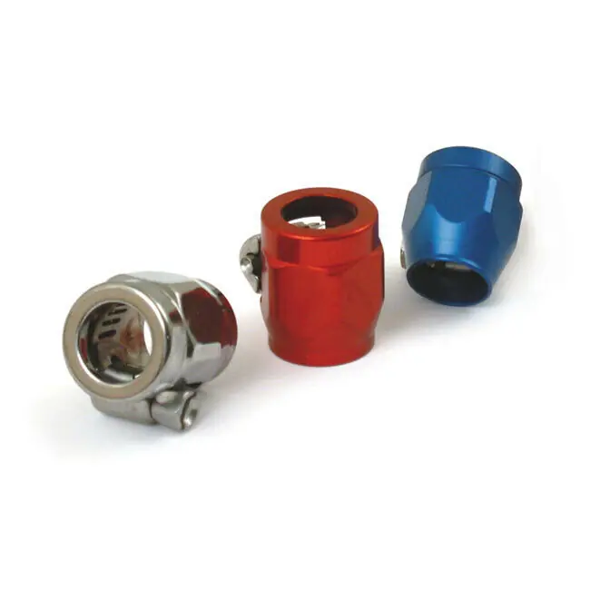 1 Goodridge Schlauchschelle, Blau, 1/4" - 5/16", f. Harley Davidson Billig