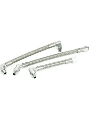 Expressversand Goodridge Stahlflex Ölleitungskit komplett, für Harley Davidson FLT, FLHT 1999