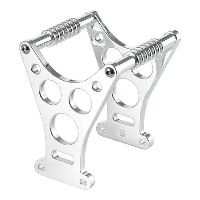 Meistverkauft Kustom Tech Gabelstabilisator, poliert, für Harley-Davidson mit 41mm Gabel