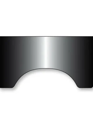 N. Cycles Heavy Duty Lower Windshield C schwarz f. Harley-Davidson FLHS 87-93 Preiswert