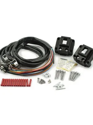 1 Paar Schaltergehäuse komplett Schwarz, für Harley - Davidson FL, FX, XL 72-81 Angebot