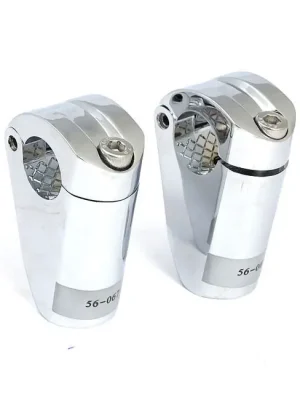 Wochenendangebot Riser Spartican Style Chrom 2 1/2" hoch, für Harley - Davidson mit 1 1/4" Lenker