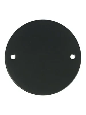 Zündungsdeckel Point Cover Flat Schwarz für Harley-Davidson Big Twin & Sportster Echt