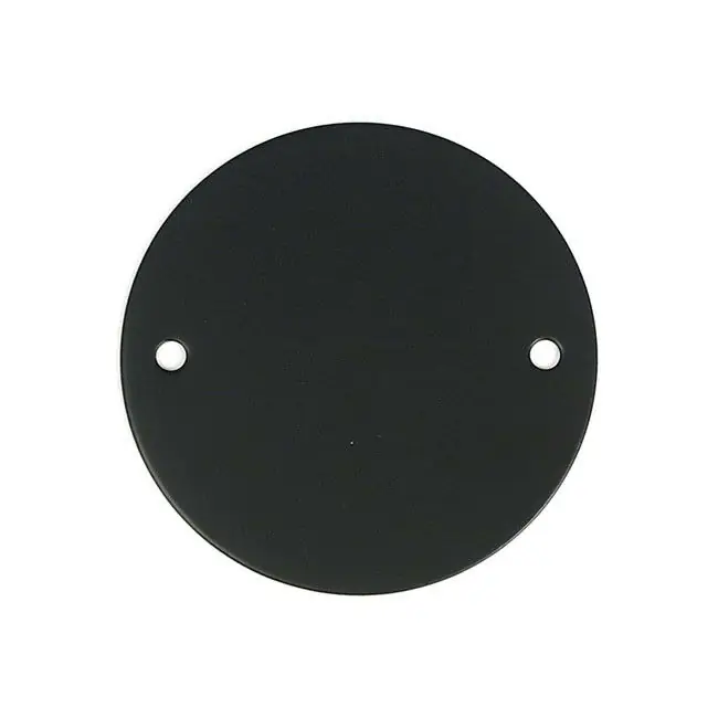 Zündungsdeckel Point Cover Flat Schwarz für Harley-Davidson Big Twin & Sportster Echt